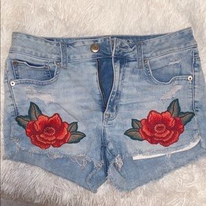 Flower American eagle shorts limited edition